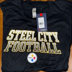 Steel City Football Black T-Shirt